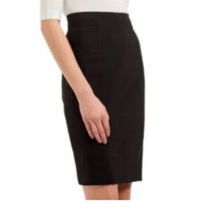 Akris Punto Black Pencil Skirt